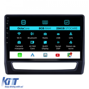 Navigation for Mitsubishi ASX 2 (2019 - 2025), 10 Inch, 8Gb Ram, 256Gb Storage, Carplay