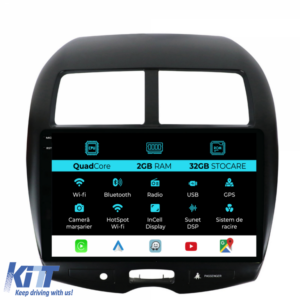 Navigation for Mitsubishi ASX, 2010-2016, 10 Inch, 2Gb Ram, 32Gb Storage, Carplay