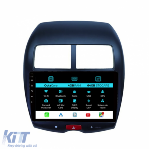 Navigation for Mitsubishi ASX, (2010 - 2016), 10Inch, 4Gb Ram, 64Gb Storage, Carplay