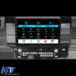 Navigation for Mitsubishi Lancer, (2007-2013), 9Inch, 1Gb Ram, 32Gb Storage, Carplay