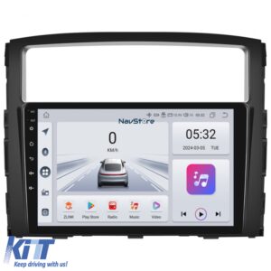 Navigation for Mitsubishi Pajero, 2006 - 2018, 9 Inch, 4Gb Ram, 64Gb storage, Bluetooth, WiFi, Carplay
