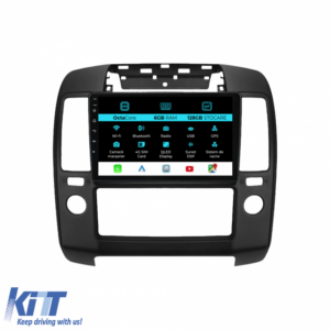 Navigation for Nissan Navara, (2004-2010), 9 Inch, 6Gb RAM, 128Gb Storage, Carplay