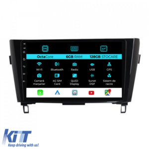 Navigation for Nissan Qashqai J11, X Trail T32 (2013-2018), 10Inch, 6Gb Ram, 128Gb Storage, Carplay