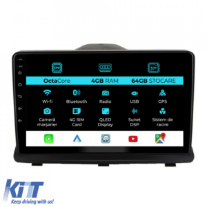 Navigation for Opel Antara, 2006-2016, 9 Inch, 4Gb Ram, 64Gb Storage, Carplay