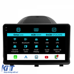 Navigation for Opel Antara, (2006-2016), 9 Inch, 4Gb Ram, 64Gb Storage, Carplay