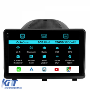 Navigation for Opel Antara, (2006-2016), 9Inch, 8Gb Ram, 256Gb Storage, Carplay
