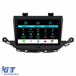 Navigation for Opel Astra K, 2016 - 2021, 9 Inch, 8Gb Ram, 256Gb storage, Carplay