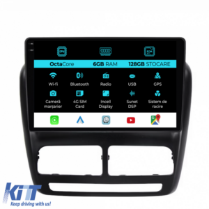 Navigation for Opel Combo, (2011-2018), 10 Inch, 6Gb Ram, 128Gb Storage, Carplay