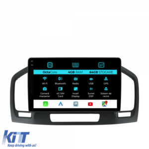Navigation for Opel Insignia, 2008-2013, 9 Inch, 4Gb Ram, 64Gb storage, Carplay.