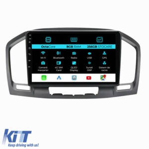 Navigation for Opel Insignia, 2008 - 2013, 9 Inch, 8Gb Ram, 256Gb storage, Carplay.