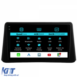 Navigation for Opel Mokka, (2012 - 2016), QuadCore, 9 Inch, 4Gb Ram, 64Gb storage, Carplay.