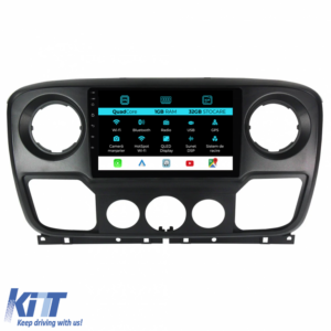 Navigation for Opel Movano, Renault Master, Nissan NV400 (2010-2020), 10 Inch, 1Gb Ram, 32Gb Storage, Carplay