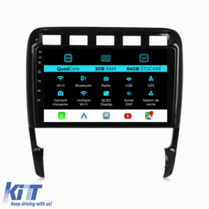 Navigation for Porsche Cayenne, (2002-2010), 9Inch, 2Gb Ram, 64Gb Storage, Carplay