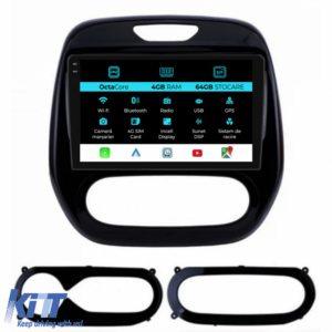 Navigation for Renault Captur, 2013-2020, 9 Inch, 4Gb Ram, 64Gb Storage, CarPlay