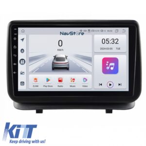 Navigation for Renault Clio 3, (2005-2014), 9 Inch, 4Gb Ram, 64Gb Storage, Bluetooth, WiFi, Carplay