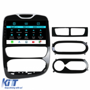 Navigation for Renault Clio 4, 2012-2019, 9 Inch, 1GB RAM, 32GB Storage, Carplay