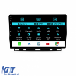 Navigation for Renault Clio 5, 2019 - 2024, 9 Inch, 8Gb Ram, 256Gb Storage, Carplay