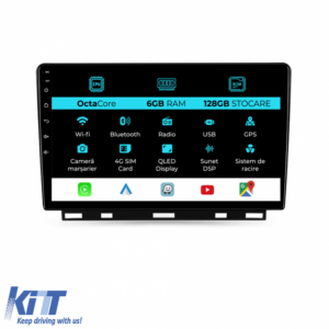 Navigation for Renault Clio 5 (2019 - 2024), 9Inch, 6Gb Ram, 128Gb Storage, Carplay