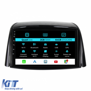 Navigation for Renault Koleos, (2008-2016), 9Inch, 2Gb Ram, 64Gb Storage, Carplay
