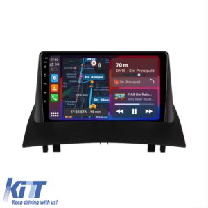 Navigation for Renault Megane 2, (2002-2009), 9 Inch, 4Gb Ram, 64Gb storage, CarPlay.