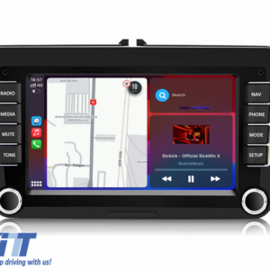 Navigation for Seat, 7 Inch, 2Gb Ram, 64Gb storage, Apple Carplay Android Auto