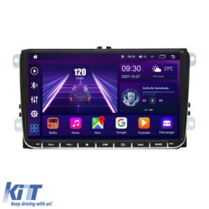 Navigation for Seat, Android, 9 Inch, 4Gb RAM, 64Gb storage, Bluetooth, WiFi, Waze, Canbus