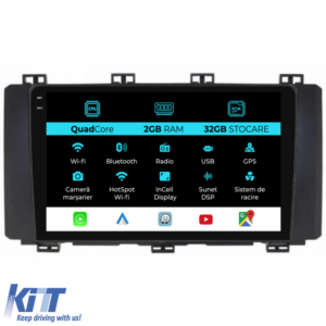Navigation for Seat, Ateca (2016-2021), 9 Inch, 2Gb Ram, 32Gb Storage, Carplay