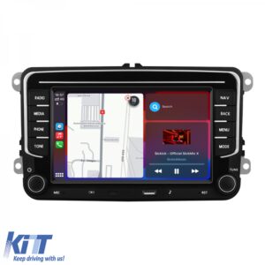 Navigation for Skoda, 7 Inch, 4Gb Ram, 64Gb storage, Apple Carplay Android Auto