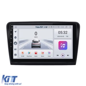 Navigation for Skoda, Superb 2 (2008-2015), 10 Inch, 4Gb Ram, 64Gb Storage, Carplay