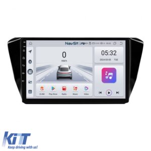 Navigation for Skoda, Superb 3 (2015-2019), 10 Inch, 4Gb Ram, 64Gb Storage, Bluetooth, WiFi, Carplay