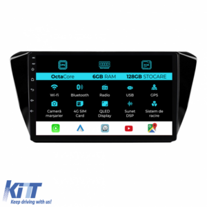 Navigation for Skoda Superb 3 (2015-2019), 10Inch, 6Gb Ram, 128Gb Storage, Carplay