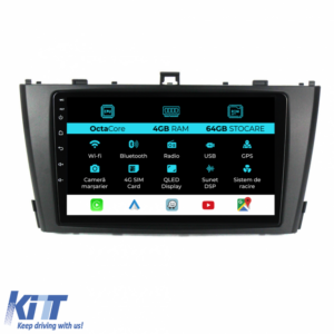 Navigation for Toyota Avensis, (2008-2015), 9Inch, 4Gb Ram, 64Gb Storage, Carplay