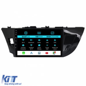 Navigation for Toyota Corolla, (2013-2019), 10 Inch, 1Gb RAM, 32Gb Storage, Carplay