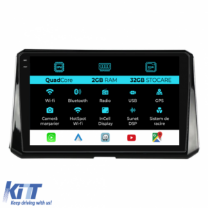 Navigation for Toyota Corolla, 2019-2025, 10 Inch, 2Gb Ram, 32Gb Storage, Carplay