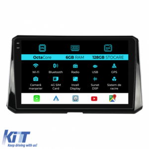 Navigation for Toyota Corolla, (2019-2025), 10 Inch, 6Gb RAM, 128Gb Storage, Carplay.