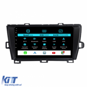 Navigation for Toyota Prius W3 (2009 - 2015), 9 Inch, 2Gb Ram, 64Gb Storage, Carplay