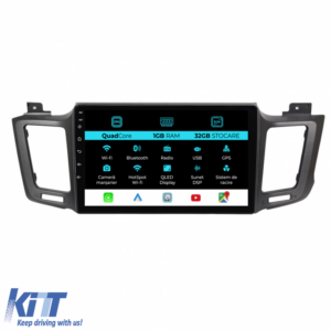 Navigation for Toyota Rav 4, (2012-2018), 10 Inch, 1Gb Ram, 32Gb Storage, Carplay
