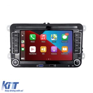 Navigation for Volkswagen, 7 Inch, 8Gb RAM, 128Gb storage, Apple Carplay Android Auto