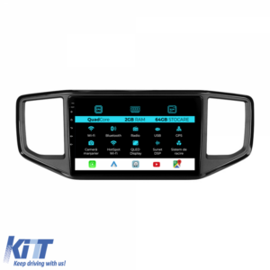 Navigation for Volkswagen Amarok, 2016-2022, 9 Inch, 2Gb Ram, 64Gb Storage, Carplay