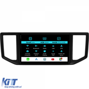 Navigation for Volkswagen Crafter, 2017-2021, QuadCore, 10 Inch, 4Gb RAM, 64Gb Storage, Carplay