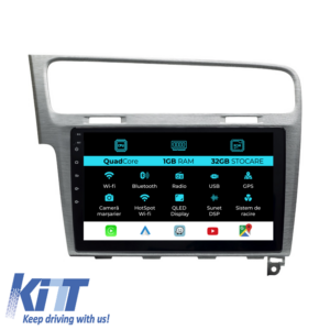 Navigation for Volkswagen Golf 7 (2013-2020), 10 Inch, 1Gb Ram, 32Gb Storage, Carplay