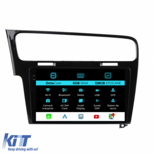 Navigation for Volkswagen Golf 7 (2013-2020), 10 Inch, 6Gb RAM, 128Gb Storage, Carplay