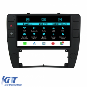 Navigation for Volkswagen Passat B5 (2000-2005), 9Inch, 2Gb Ram, 64Gb Storage, Carplay