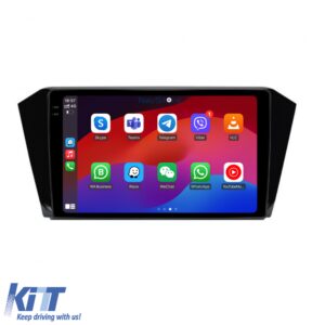 Navigation for Volkswagen Passat B8 (2015-2022), 2K Display, 8Gb RAM, 256Gb storage, Bluetooth, WiFi, Carplay.