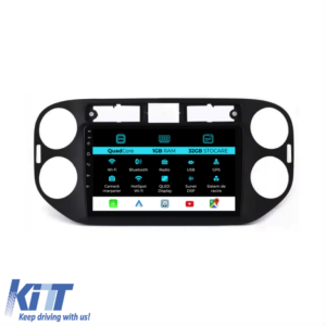 Navigation for Volkswagen, Tiguan (2011-2016), 9Inch, 1Gb Ram, 32Gb Storage, Carplay