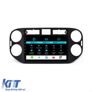 Navigation for Volkswagen Tiguan, (2011-2016), 9Inch, 6Gb Ram, 128Gb Storage, Carplay
