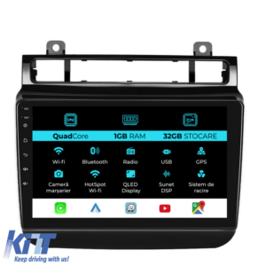 Navigation for Volkswagen Touareg, (2010-2018), 9Inch, 1Gb Ram, 32Gb Storage, Carplay