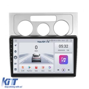 Navigation for Volkswagen, Touran (2003-2010), 9 Inch, 4Gb Ram, 64Gb Storage, Bluetooth, WiFi, Carplay