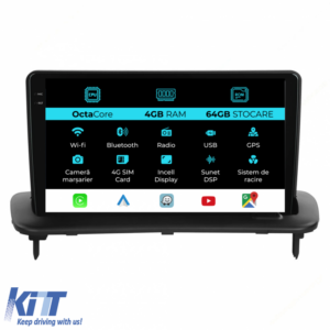 Navigation for Volvo S40, (2004-2012), 9 Inch, 4Gb Ram, 64Gb Storage, Carplay