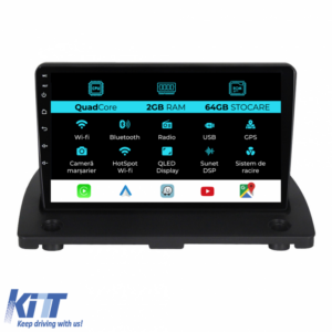 Navigation for Volvo XC90, 2002-2014, 9 Inch, 2Gb Ram, 64Gb Storage, Carplay